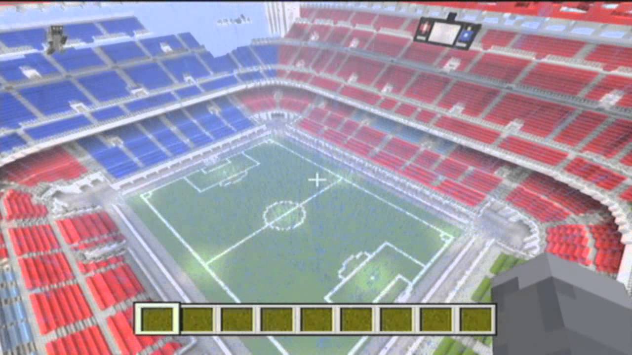  Minecraft San Siro Map Converted From PC - XBOX! w 