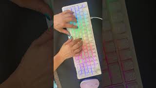 So happy with my #solakaka Ki99 PRO #mechanicalkeyboard! It sounds so creamy and looks gorgeous!