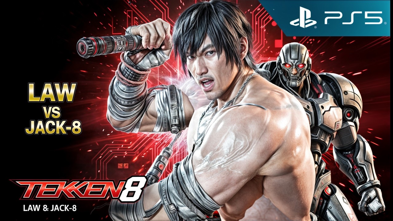 THESE COMBINATIONS ARE AMAZING! | TEKKEN 8 - MARSHALL LAW VS JACK-8 (ULTRA HARD) GAMEPLAY