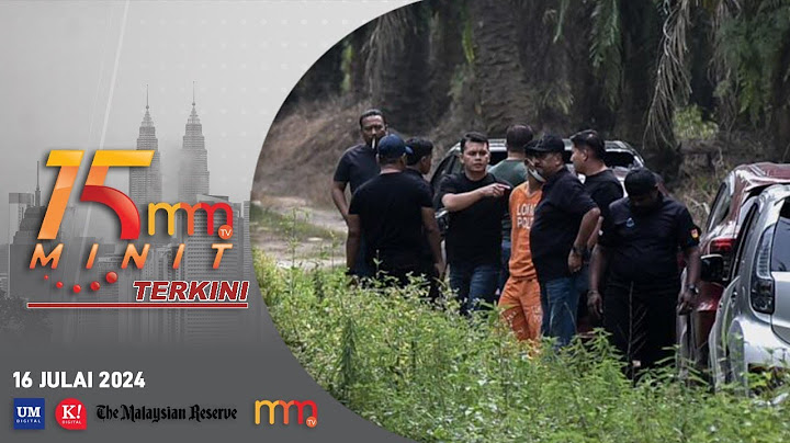 Suspek kes bunuh Nur Farah Kartini dibawa ke lokasi kejadian | 15 Minit Terkini 16 Julai 2024
