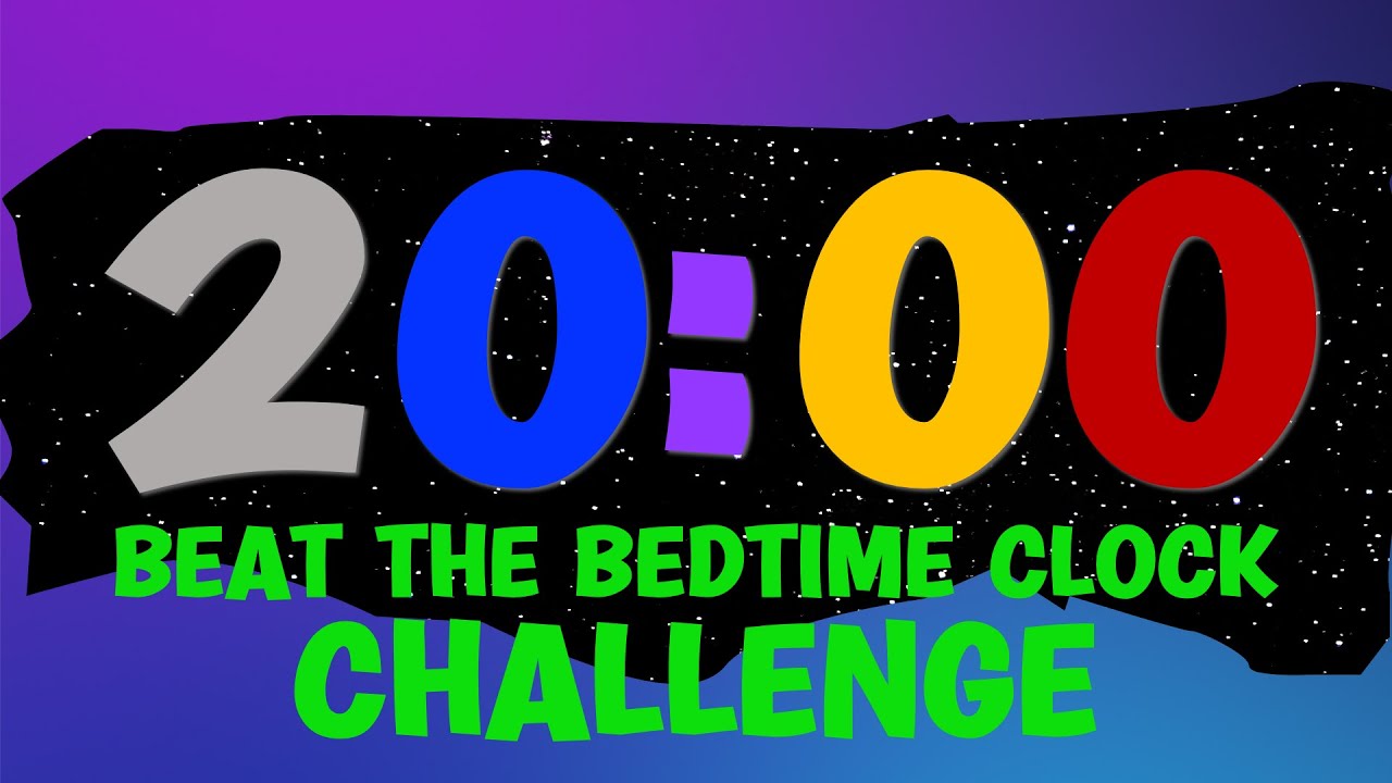 Kids Will Get to Bed On Time with This Fun 20 Minute Timer | Beat the ...