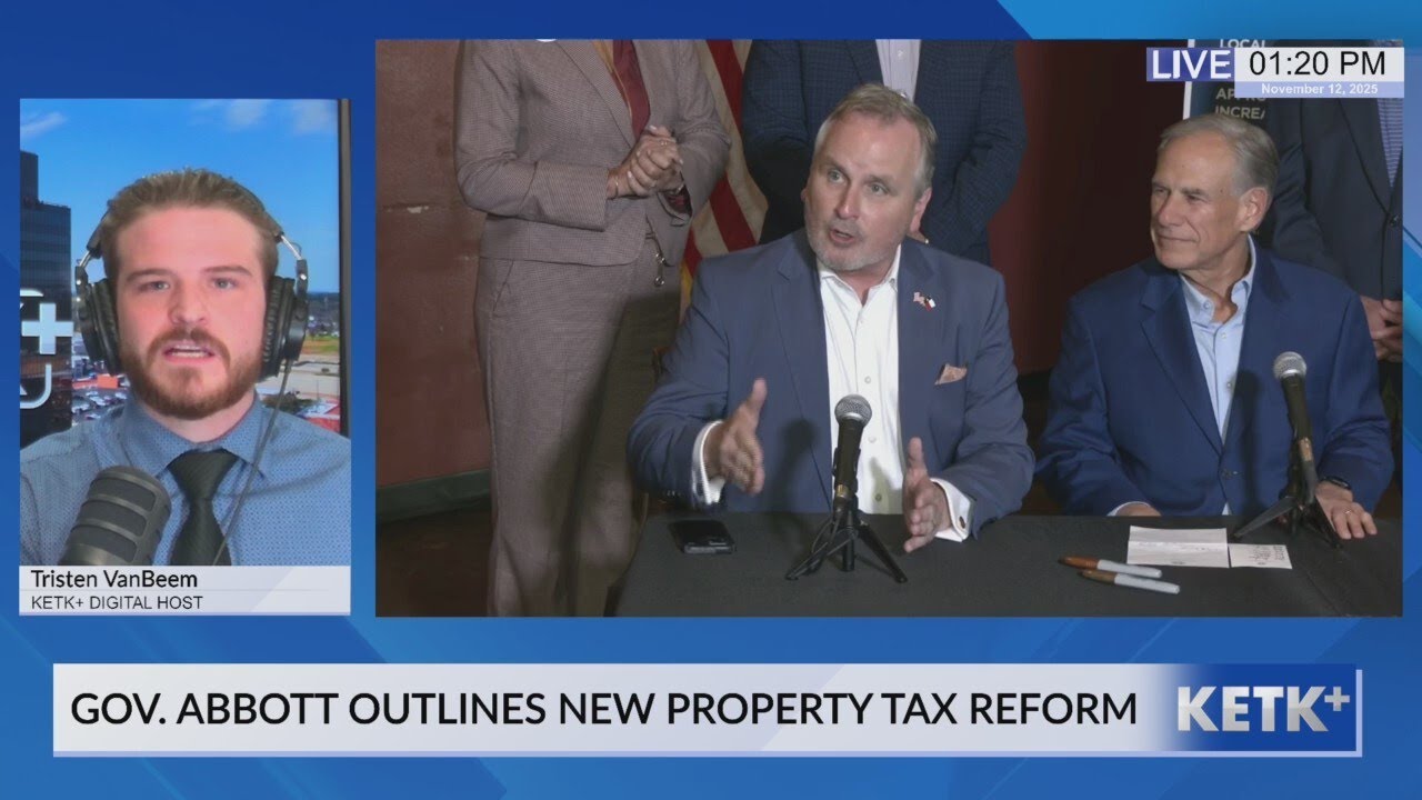 Gov. Abbott to reveal new property tax reform plan