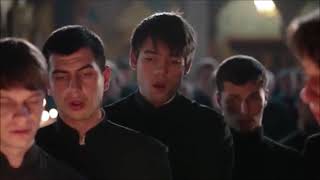 Orthodox Christian Seminarians chanting