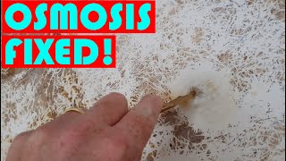 Fighting Osmosis In Fibreglass Boats