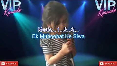 Iss Bhari Duniya Mein Karaoke Song With Scrolling Lyrics