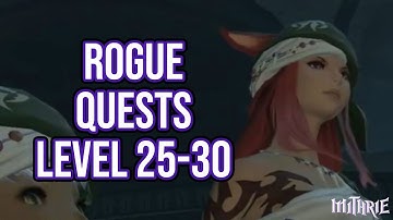 FFXIV 2.45 0482 Rogue Quest Level 25 + Level 30