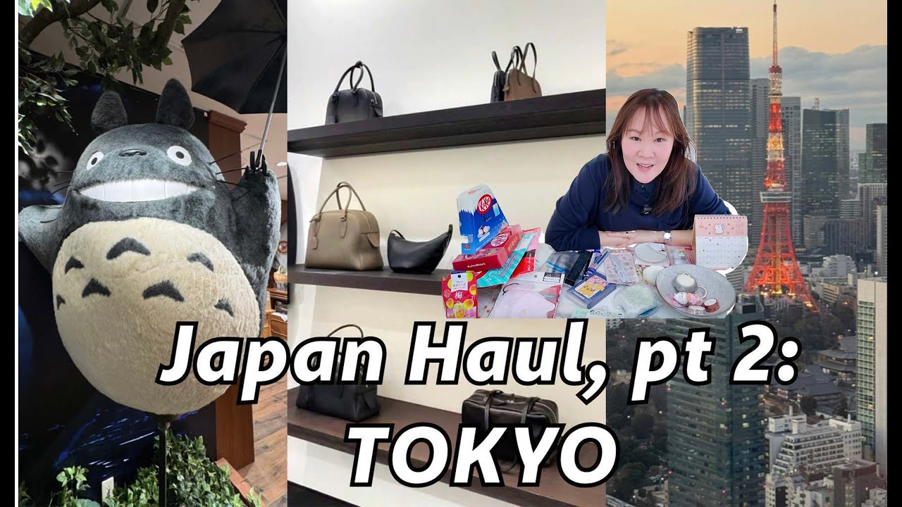 Japan Haul Part 2 | Tokyo Shopping | The Row Unboxing | Dover Street Market, Loft, Muji & more