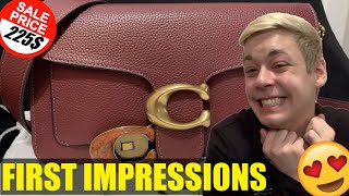 Coach Tabby 26 UNBOXING and FIRST IMPRESSIONS! *Im Impressed*