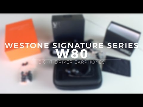 Westone Audio W80 Headphones Unboxing Video