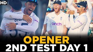 Opener | Pakistan vs England | 2nd Test Day 1 | PCB | MY2L
