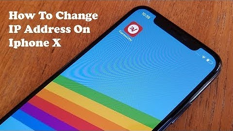 How To Change IP Address On Iphone X - Fliptroniks.com