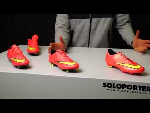 Review linea nike Mercurial X Hyper punch-Gold - YouTube