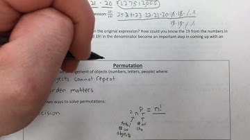 Sec 10.2.2 Permutations (Part 1)