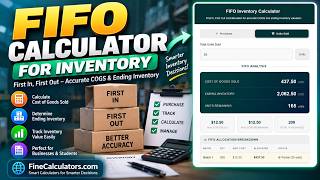 FIFO Calculator for Inventory