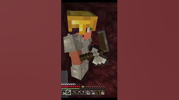 Killing ghast with its own fireball! #shorts #minecraft