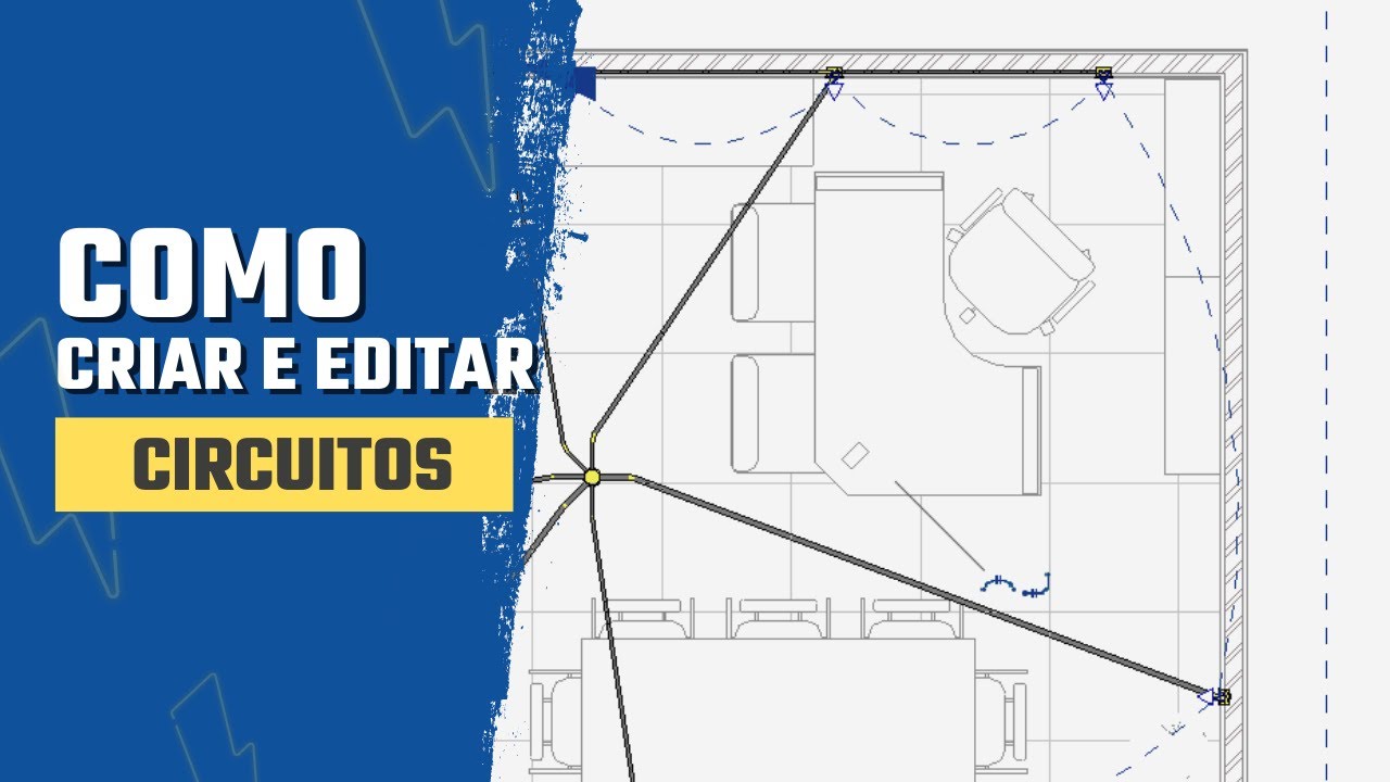 Como criar e editar circuitos elétricos no Revit