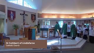 23-Jun-2024, Sunday Mass, St. Cuthbert of Lindisfarne, Indianapolis IN