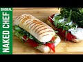 Grilled Panini cheese ham tomato & peppers perfect toasted sandwich recipe