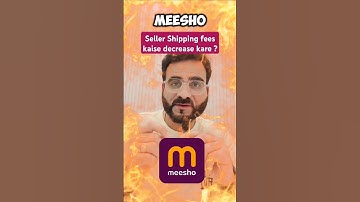 How Seller can remove High Shipping fee Charge from Meesho Listings ?🤔 #meeshosellers #sellonmeesho