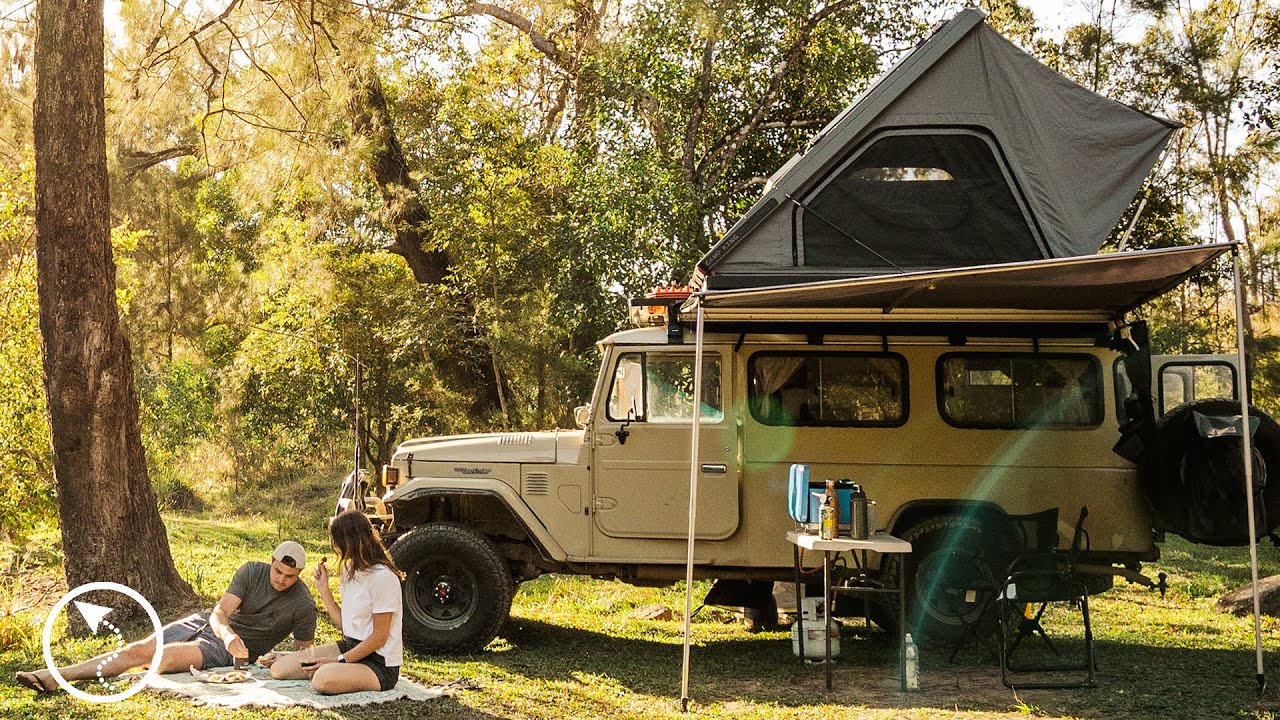 ONE OF THE BEST CAMP SITES IN AUSTRALIA - Blencoe Falls & Undara Volcanic National Park