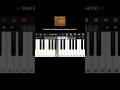 12 MAH - Dulla || Das ki ve sohneya ki || PIANO - cover, notes, easy tutorial #shorts #trending