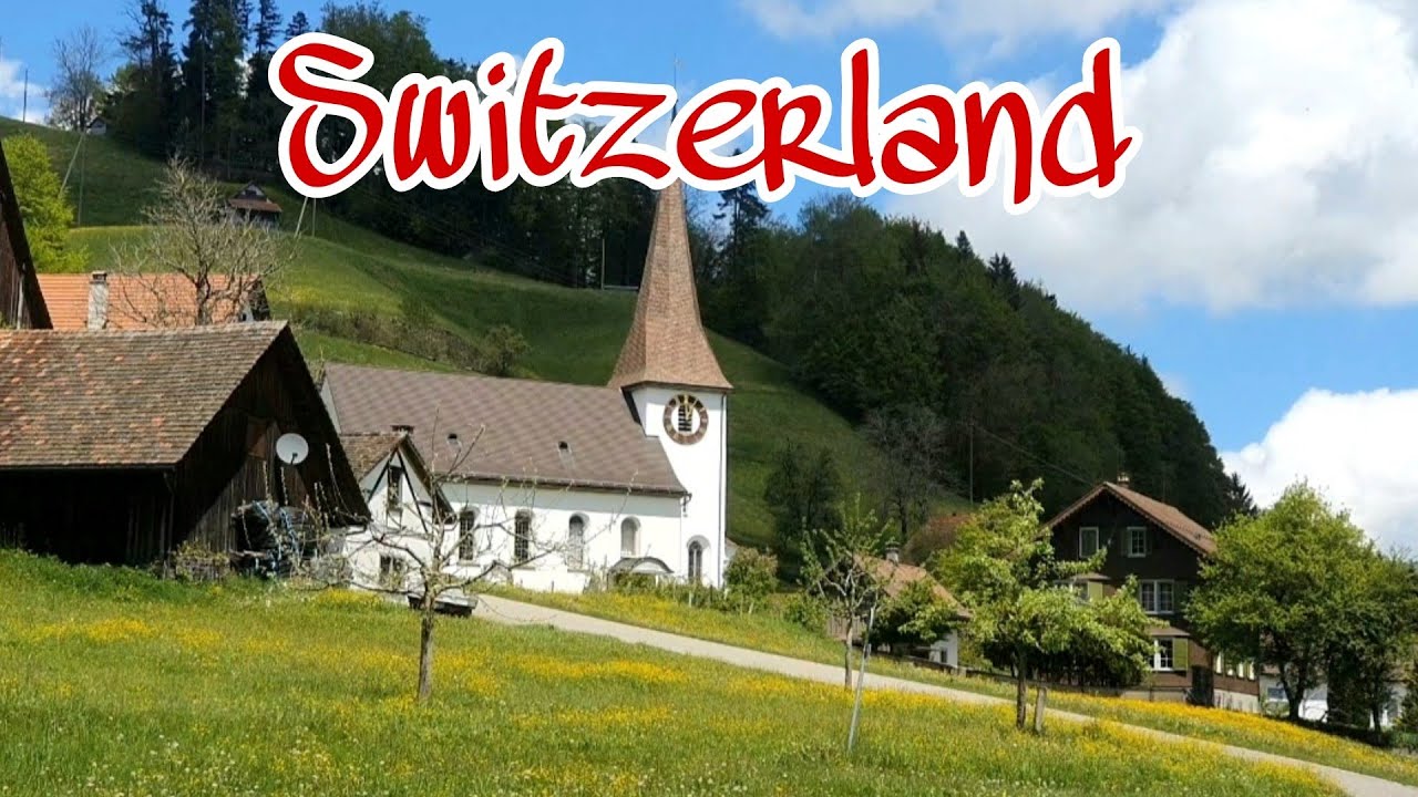 Switzerland awesome beauty of small villages in Zurich Oberland#switzerlandholiday#swissvillage