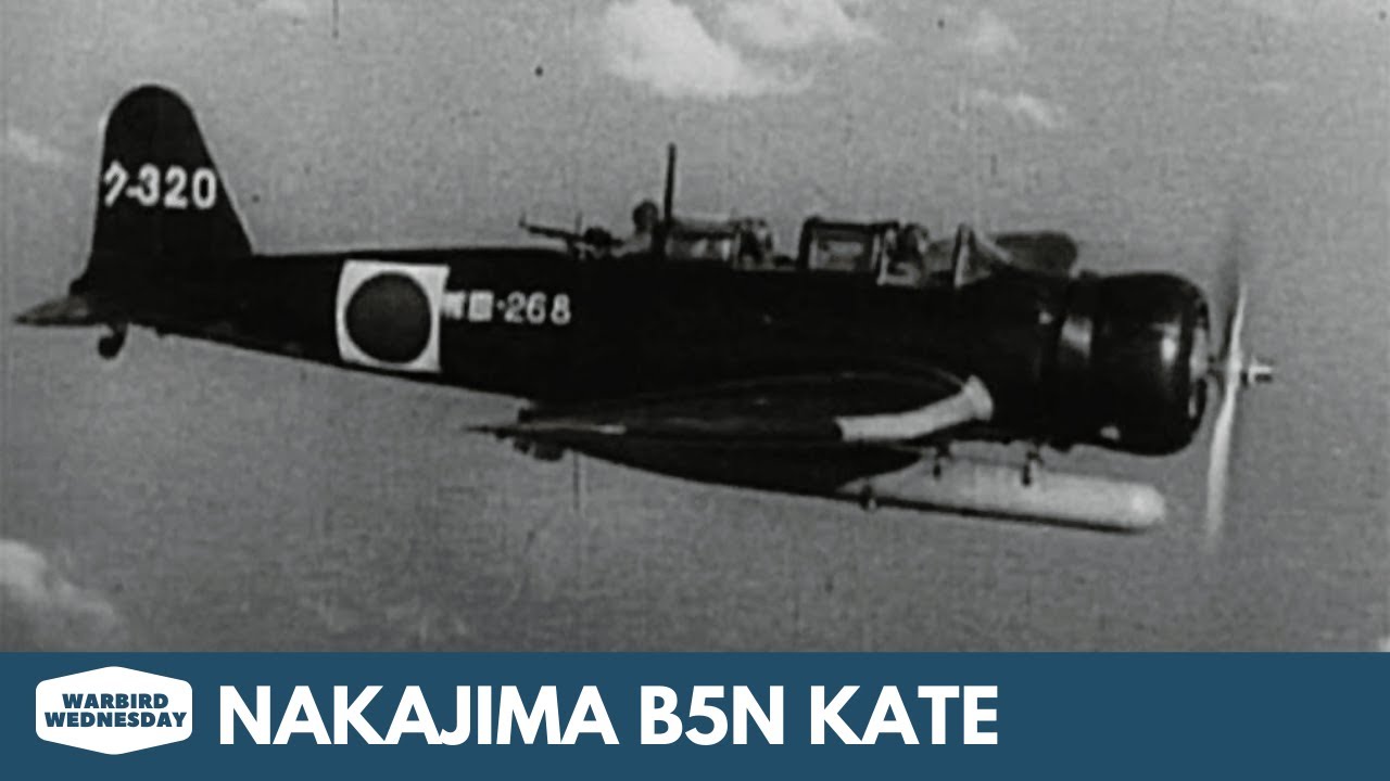 skæg Annoncør majs Nakajima B5N Kate - Warbird Wednesday Episode #82 - YouTube