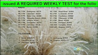 EAS #465: EAS Required Weekly Test- Feb. 15, 2021- 11:28AM PST