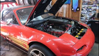 V8 Miata gets a bigger v8!