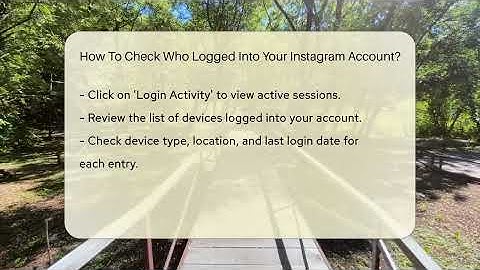 How To Check Who Logged Into Your Instagram Account? - Everyday-Networking