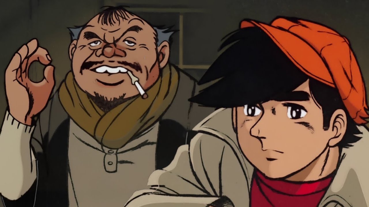 Joe looking for a place to sleep [Ashita no Joe] あしたのジョ