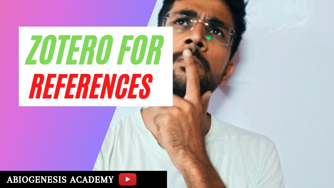Using Zotero For Referencing Zotero as Citation Tool YouTube