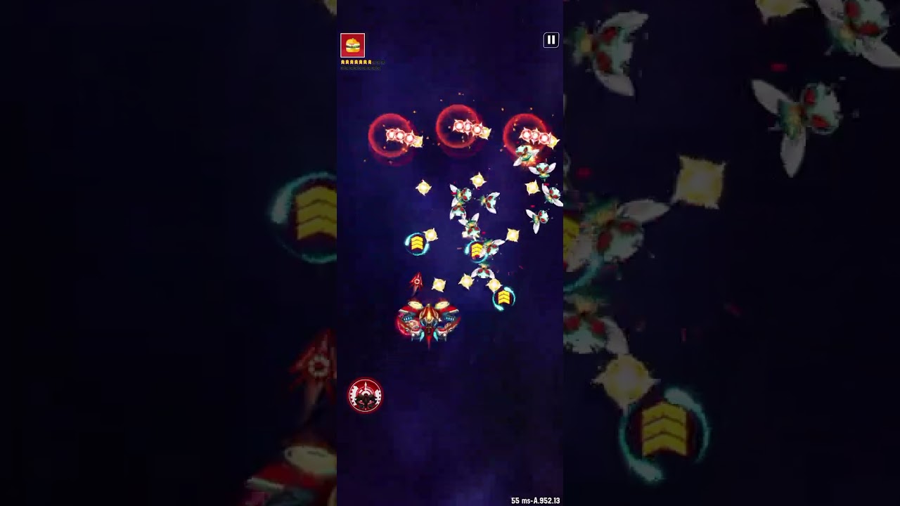 🥇 Topic 119 : Testing 7 ships in space shooter galaxy attack.