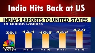 India Hits Back at US, Imposes Tariffs On 29 US Goods | Trump's Trade War | CNBC TV18