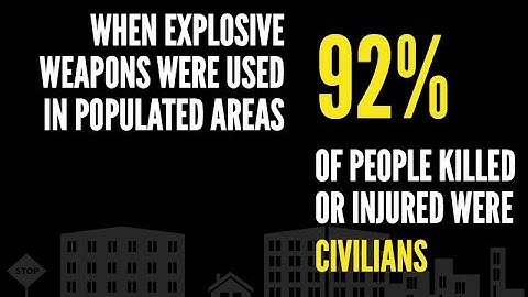 Action on Armed Violence: Global Explosive Violence Data in 2016
