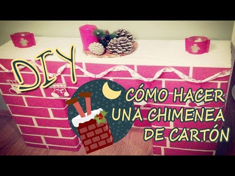 Download video: crea tu chimenea reciclada decoracion de navidad ...