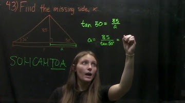 5.4 Right Angle Trigonometry #43
