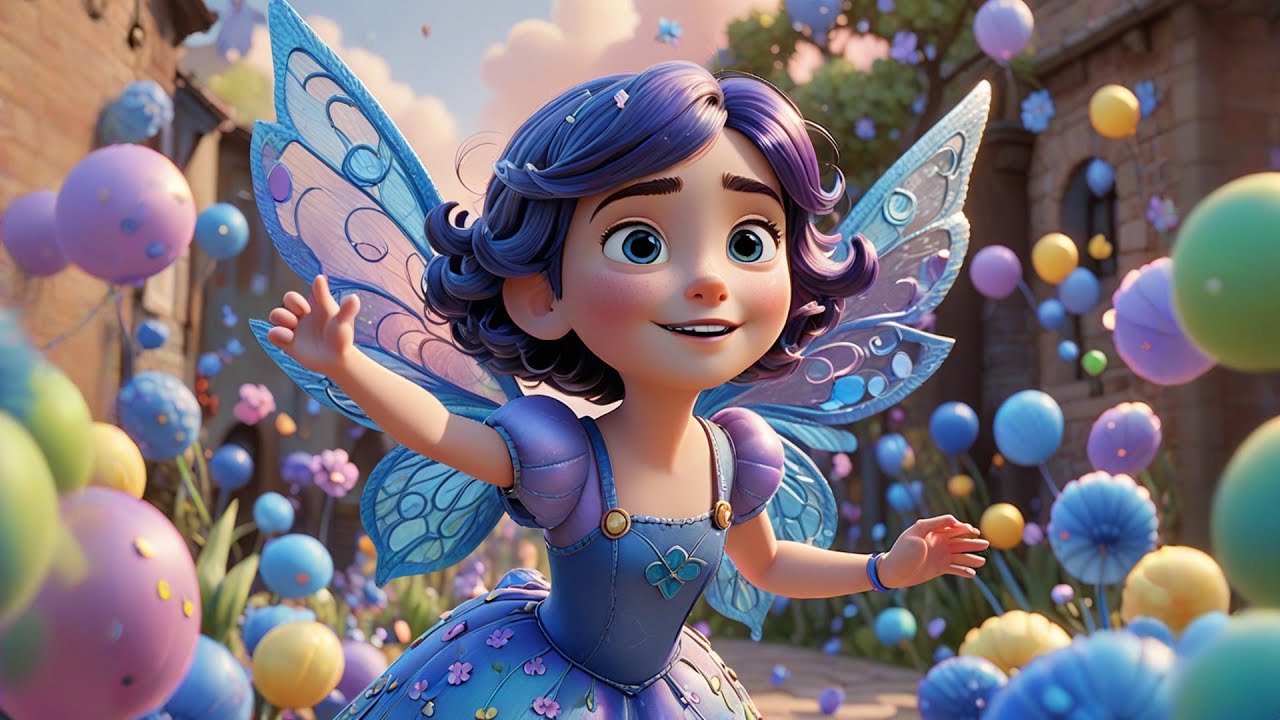 Three Little Fairies Paint the Clouds | Magical Fantasy Song for | Nursery Rhymes and Fairy Rhymes