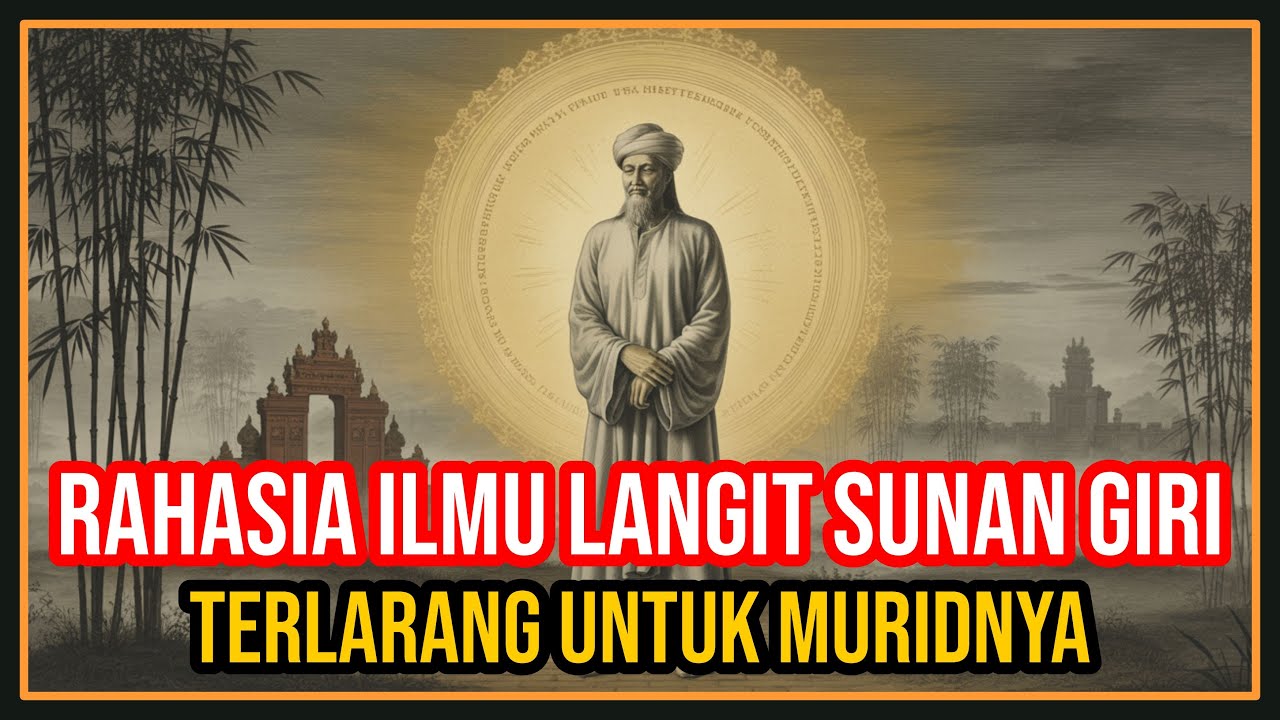 TERUNGKAP‼️ ILMU LANGIT SUNAN GIRI YANG PERNAH DITUTUP DARI MURIDNYA SENDIRI