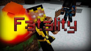 Mortal Kombat X: Scorpion's Fatality (Stop Ahead)-Minecraft Animation