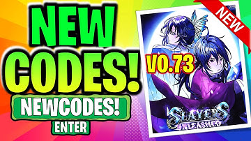 ⭐[V0.73 CODES] SLAYERS UNLEASHED CODES ENDLESS TOWER GAMEMODE ⭐