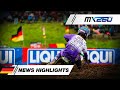 News Highlights | EMX250 Race 2 | Liqui Moly MXGP of Germany 2024 #MXGP #Motocross #MX