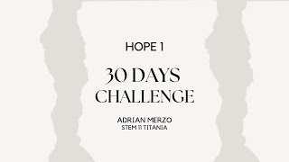 Hope 1 30 Days Challenge