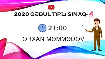 MİQ SERTİFİKASİYA İNFORMATİKA -2020 QƏBUL TİPLİ SINAĞIN İZAHI-4