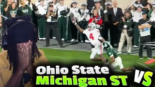 WHY HE DOING THEM LIKE THIS?!??! | Michigan State VS Ohio State CFB Highlights |