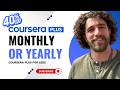 Coursera Subscription Explained — Monthly vs Yearly (2026 Guide)