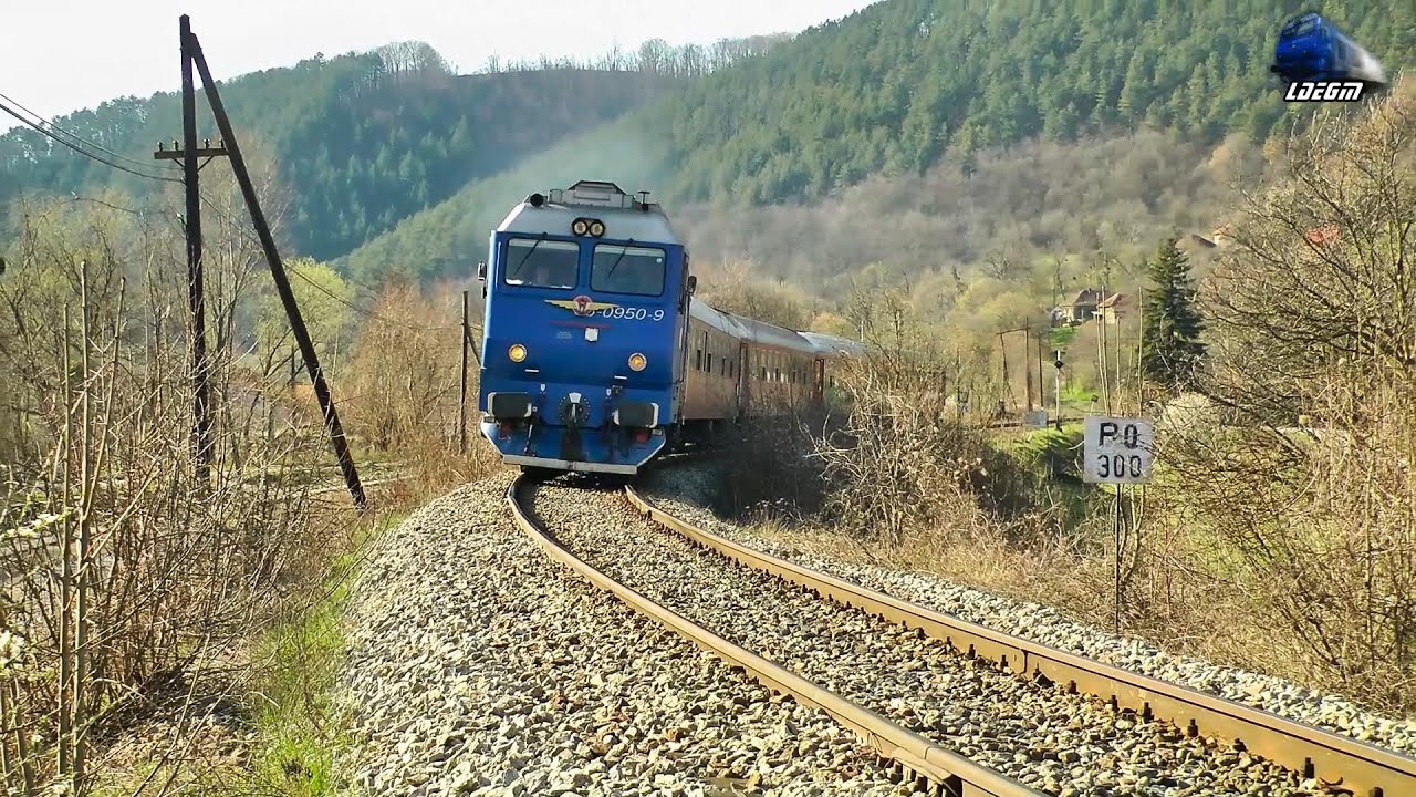 Trenuri de Calatori in Bulz - Passenger Trains in Bulz -10 April 2015