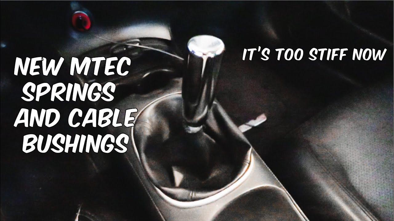 EVERY RSX NEEDS THIS! MTEC Shifter Springs Install - YouTube