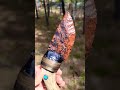 Red glass from a volcano, Obsidian Blade #survival #stonetools #diy #artist #nature #outdoorsurvival