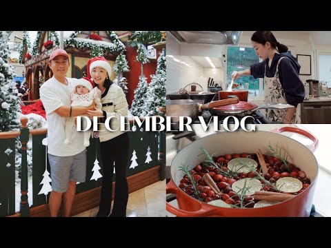 DEC VLOG ｜去跟圣诞老人合影｜感恩节｜Kaia的圣诞礼物｜打开收藏回忆的抽屉｜又是一年圣诞季🎄